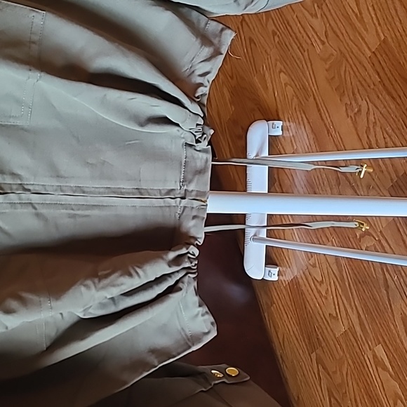 Ellen Tracy Jacket With Draw Cord Hem Size Large - Picture 11 of 15